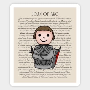 Cute Joan of Arc Magnet